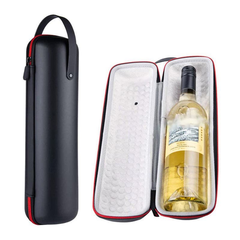 Shockproof Waterproof Protective Eva Insulated Wine Tote Bag