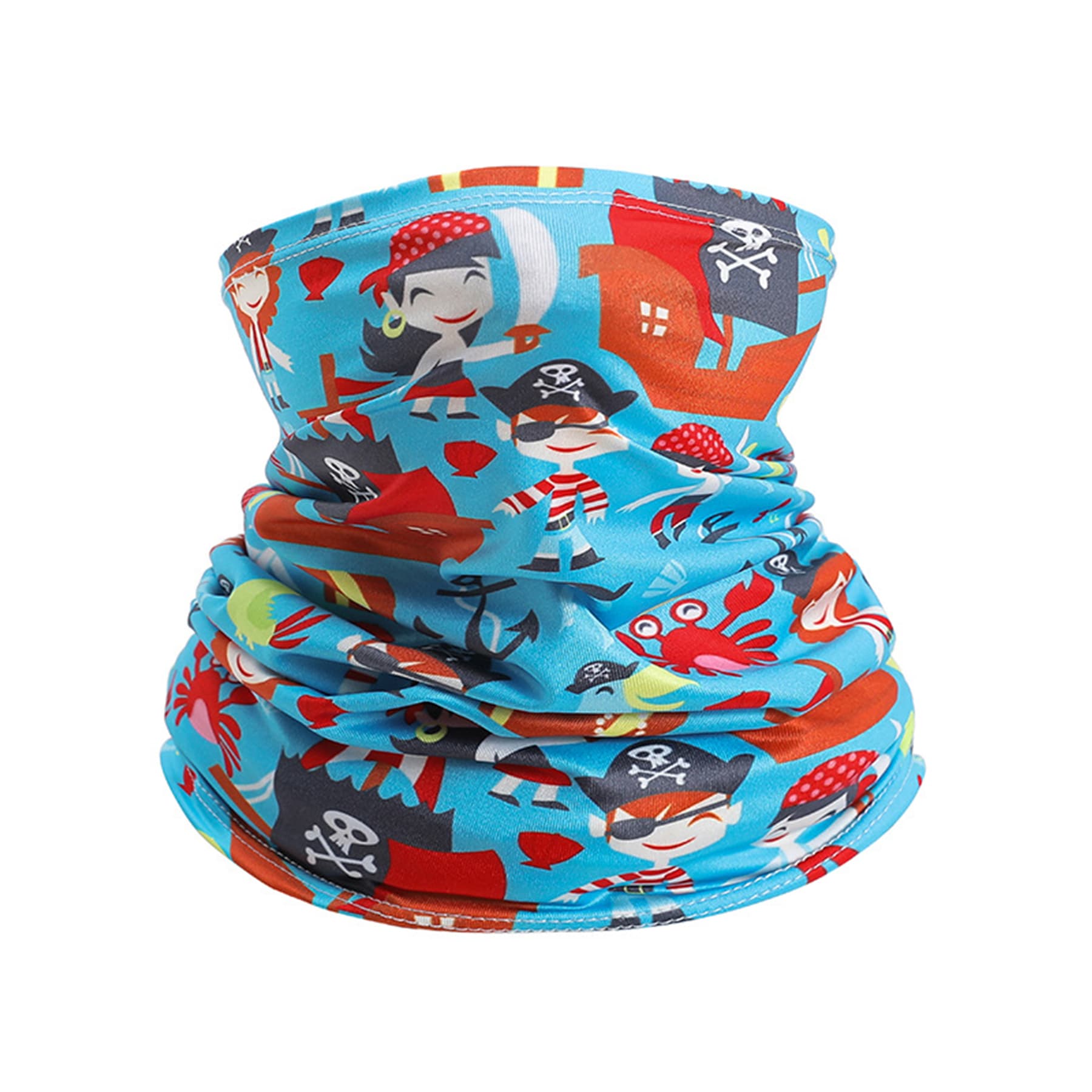 9"x20" Single Layer Lycra Full Color Tube Neck Gaiter thumbnail 15