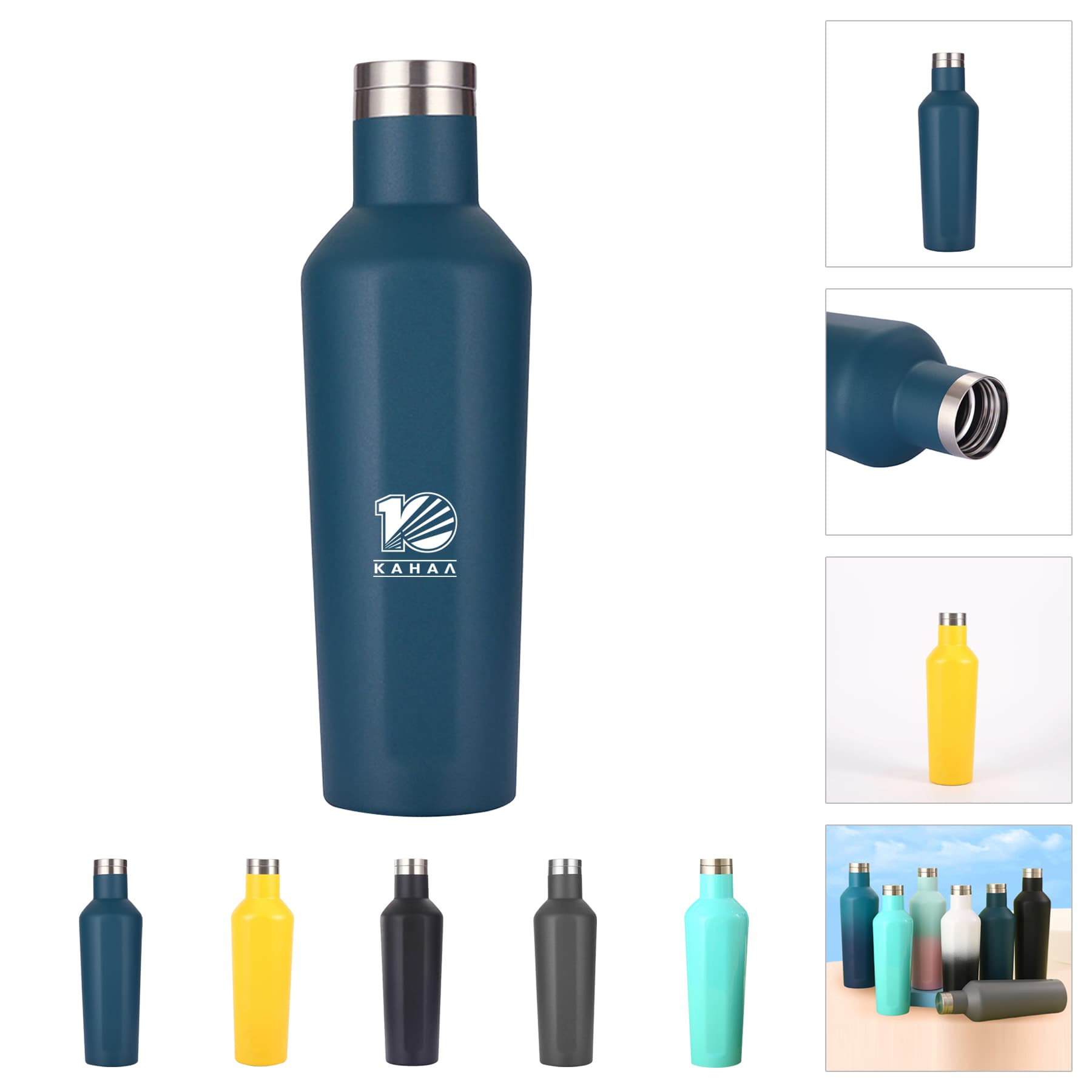 Sports Water Bottle Travel Mug Stainless Steel Tumbler Flash