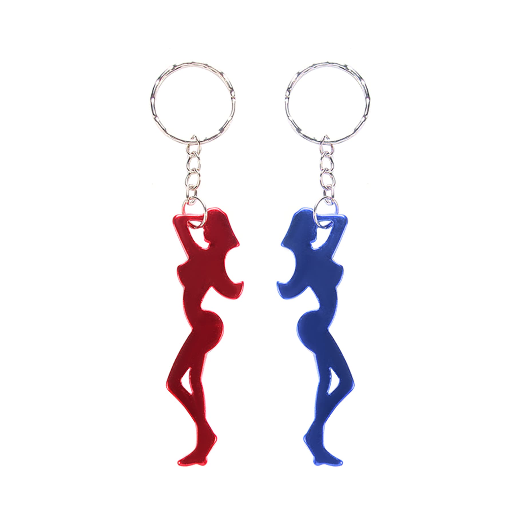 Woman Shape Bottle Opener Keyring thumbnail 2