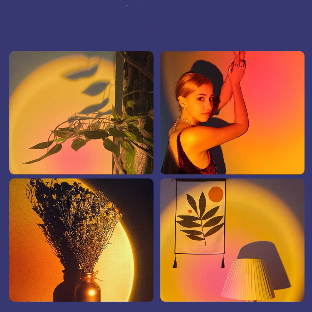 LED Sunset Lamp Projector thumbnail 2