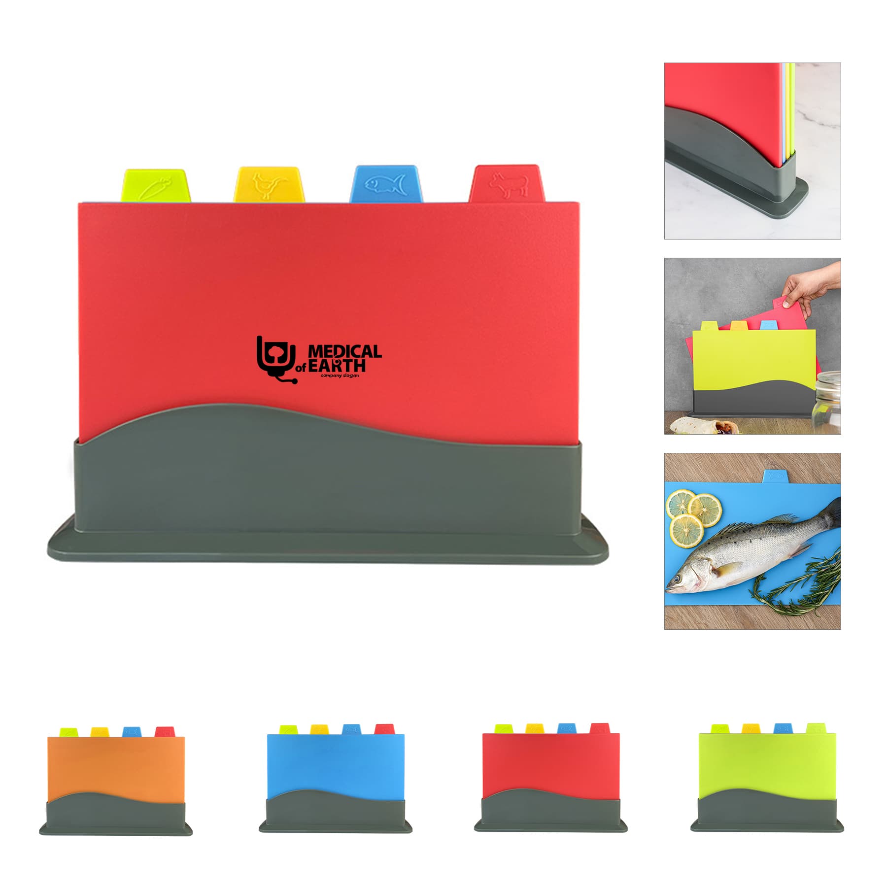 Chopping Board Set For Kitchen