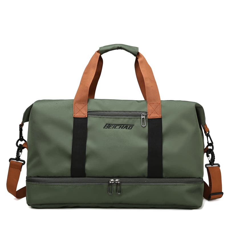Oxford Gym Duffel Bag with Luggage strap thumbnail 4