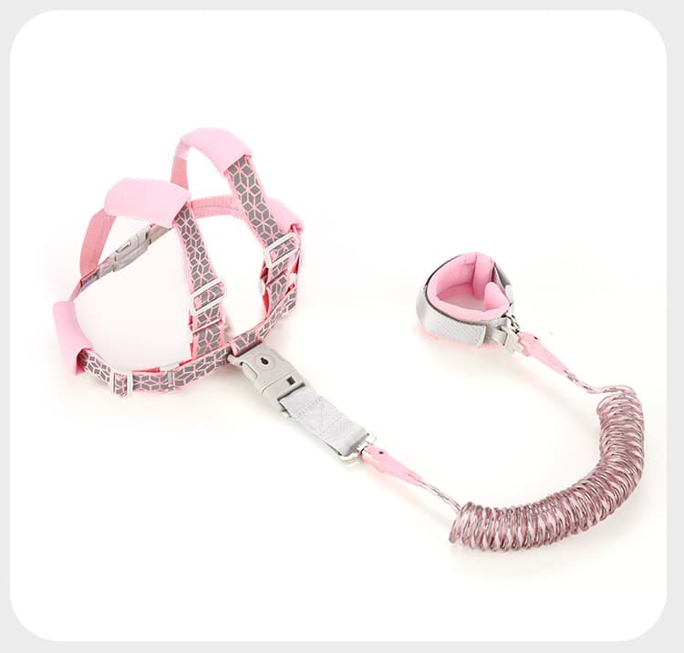 2 in 1 Baby Leash Anti Lost Wrist Link with Backpack