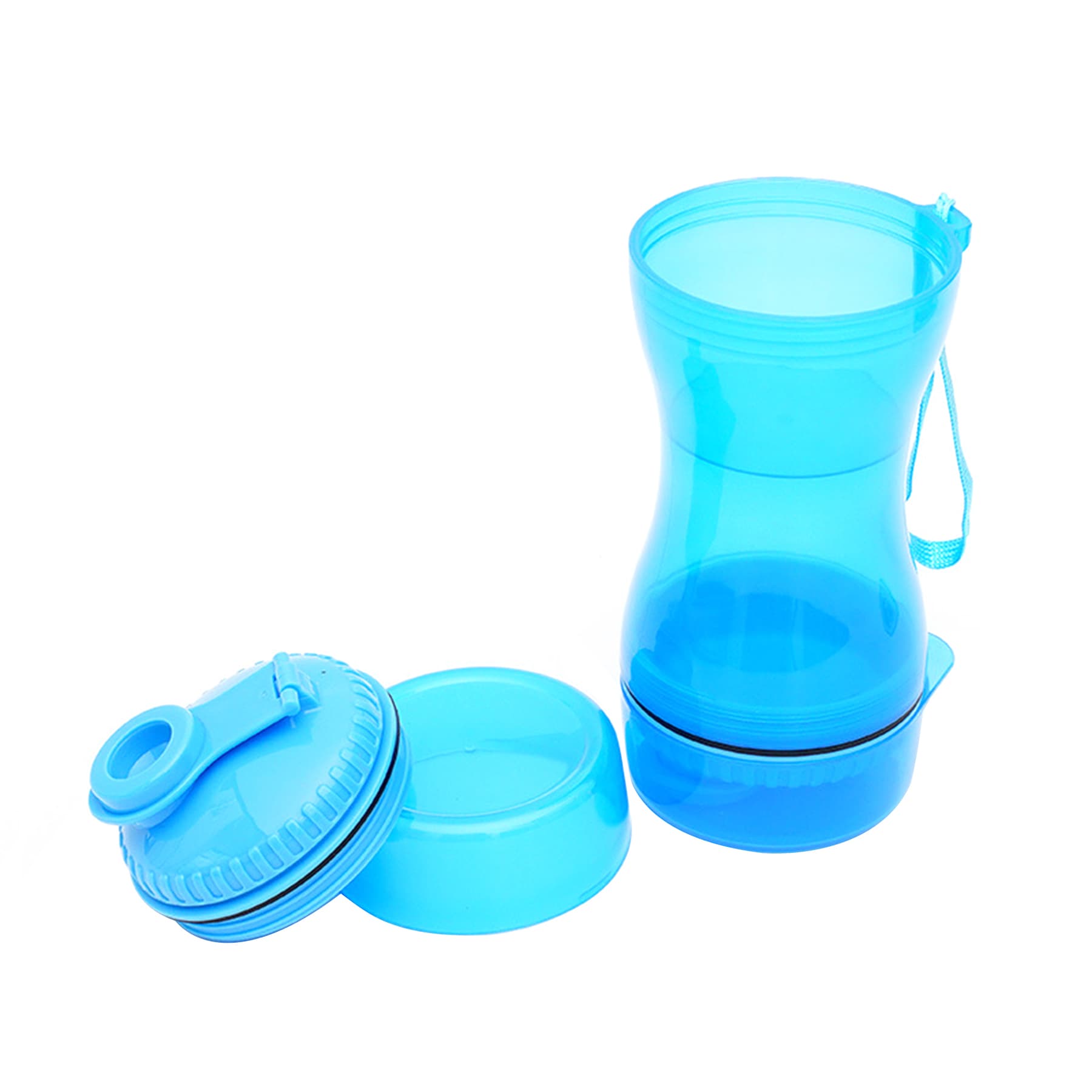 2-in-1 Pet Food Water Bottle With Bowl thumbnail 4