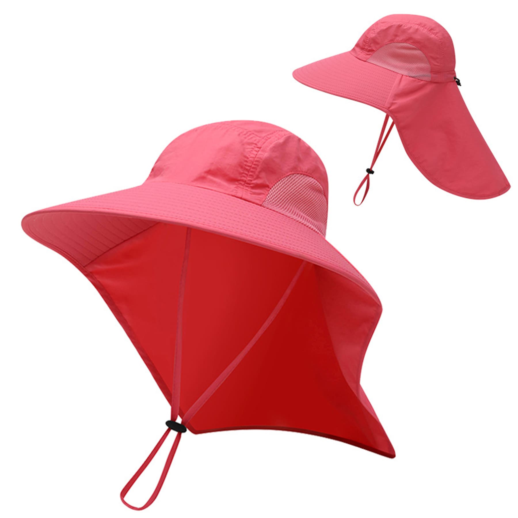 Uv Protection Bucket Hat With Neck Flap thumbnail 14