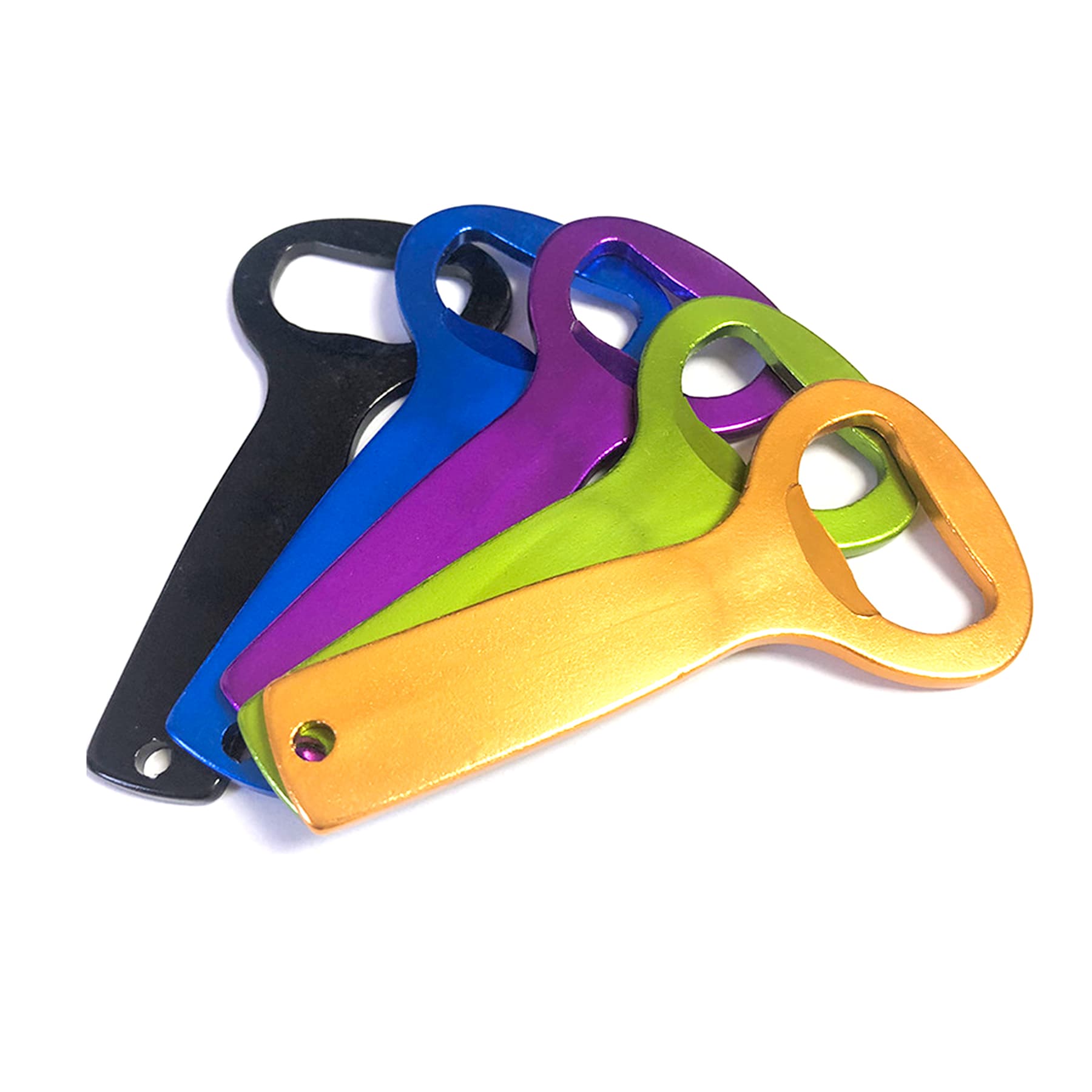 Aluminum Bottle Opener Key Ring thumbnail 3