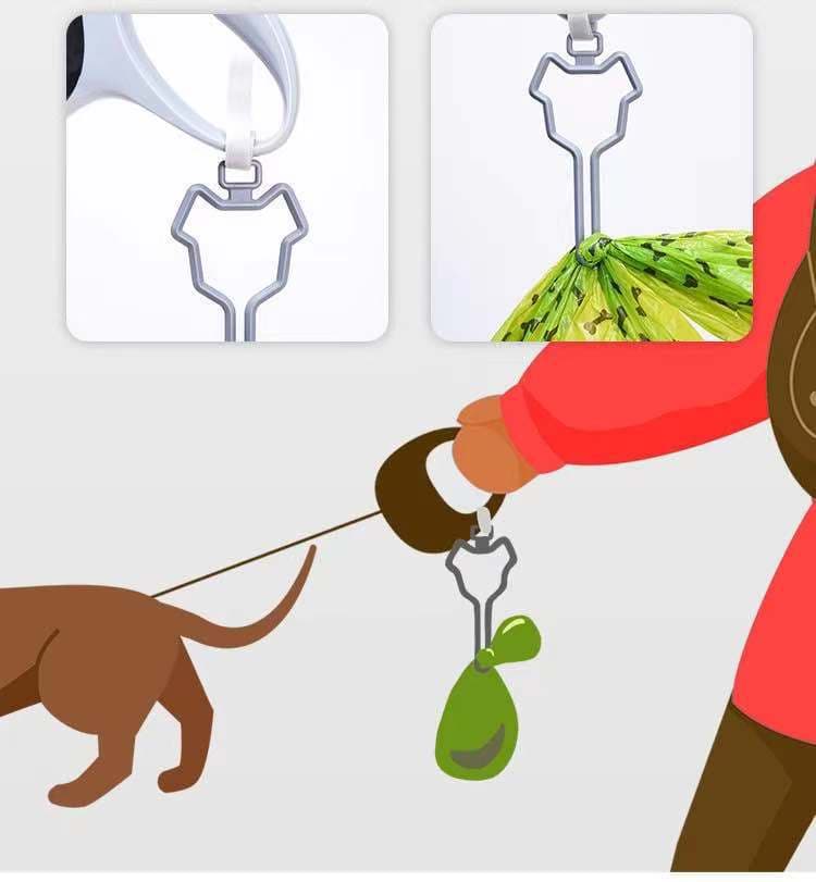 Dog Poop Waste Bags Carrier Fastener and Holder Clip thumbnail 8