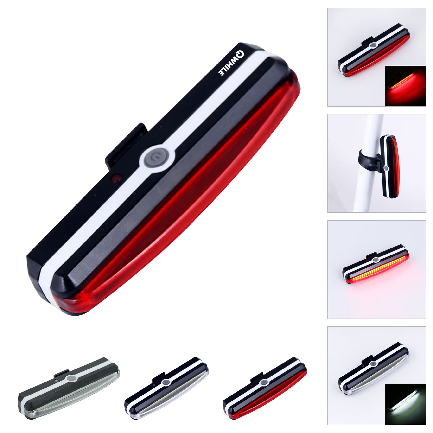 Super Bright Cob Bike Tail Light