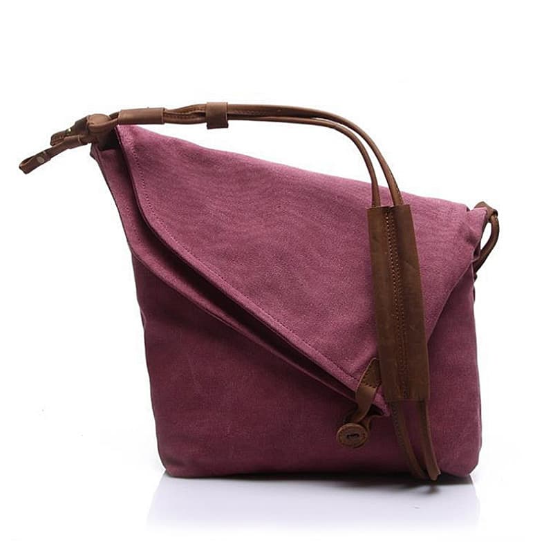 Canvas Crossbody Bag for Women