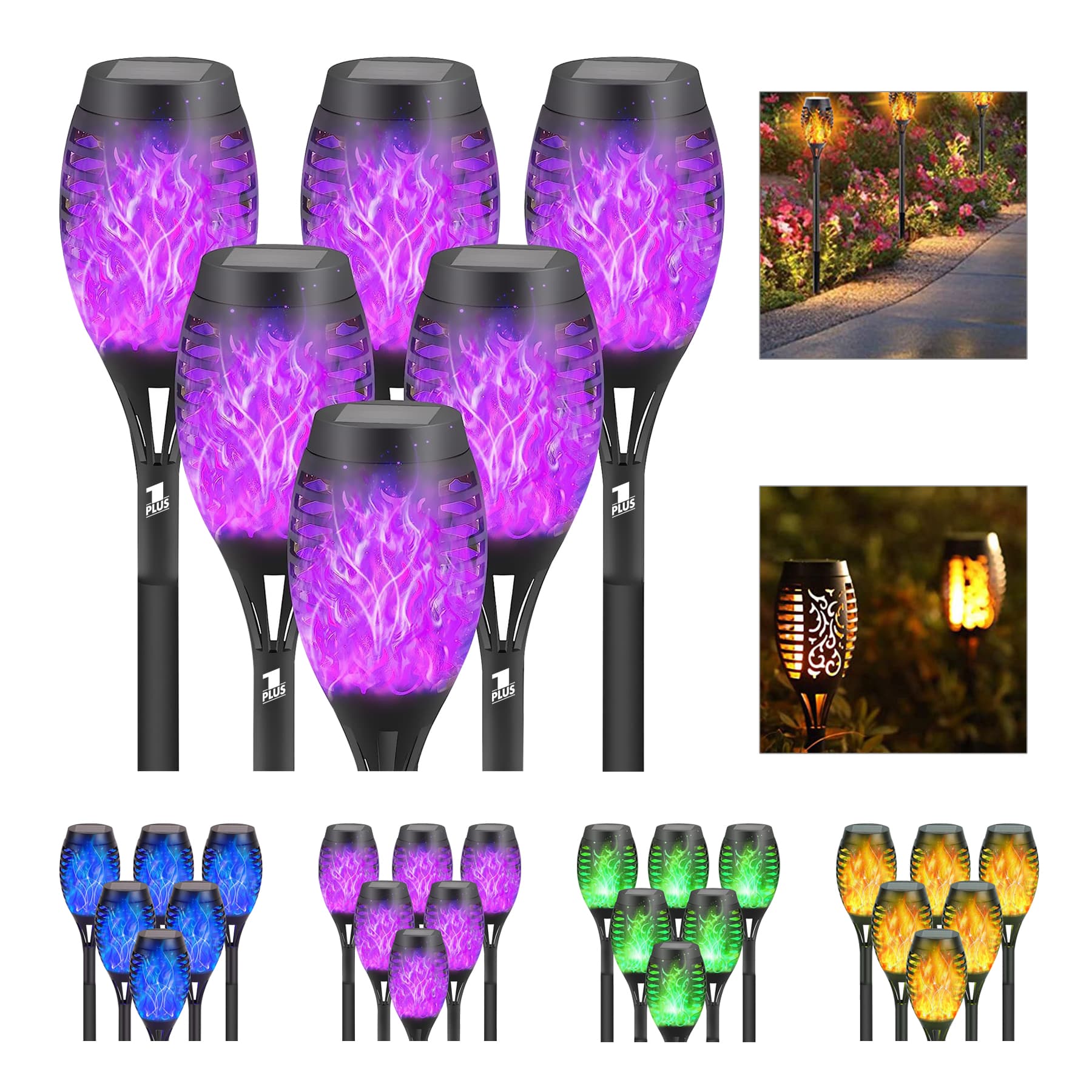 Flickering Flame Lights for Halloween Christmas Decorations