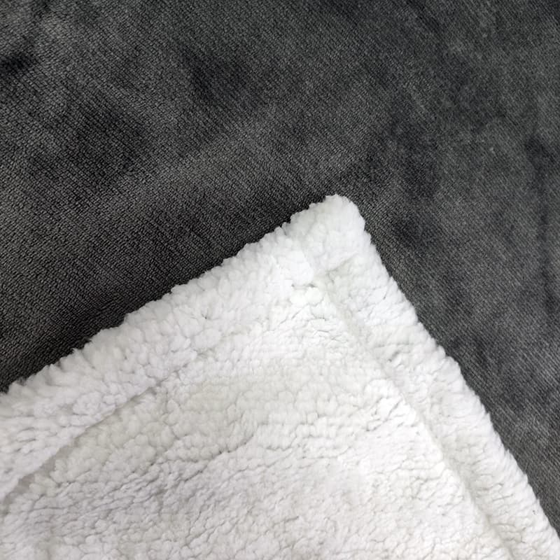 Oversized Luxury Thick Flannel Wearable Blanket thumbnail 2