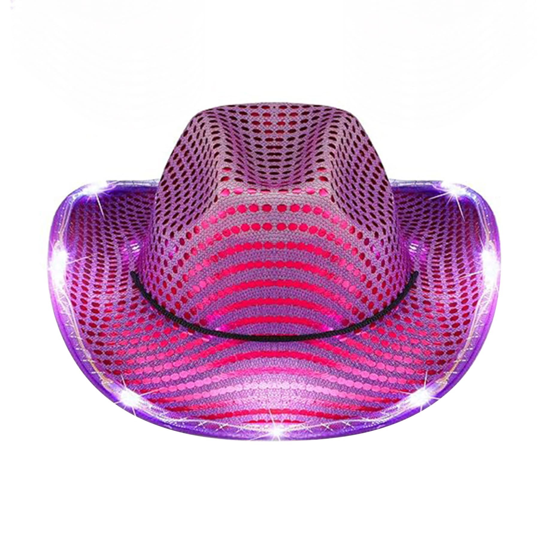 Sequin LED Cowboy Hat thumbnail 8