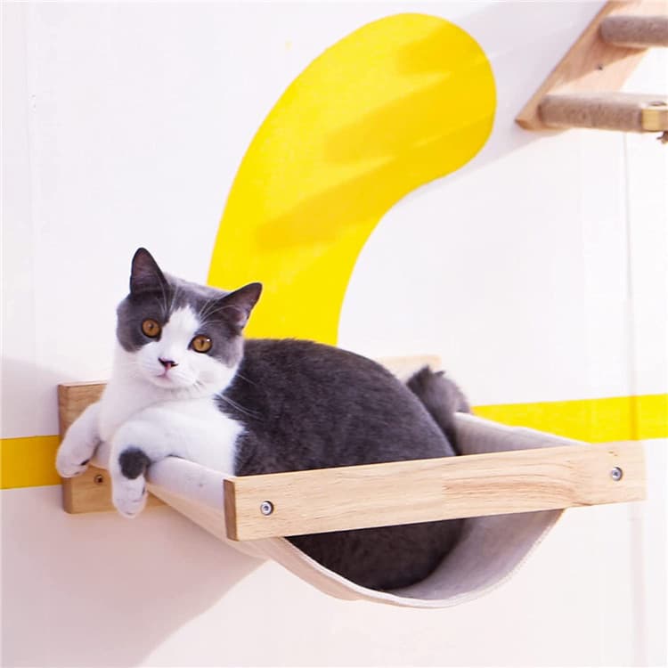 Hammock Wall Mounted Large Cats Shelf thumbnail 3