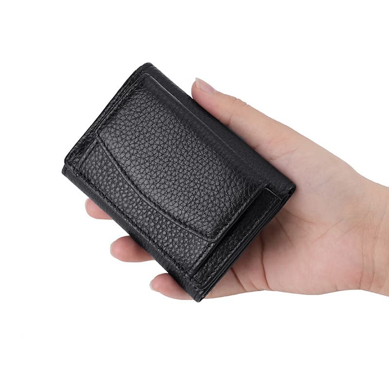 Genuine Leather mini ladies purse wallet
