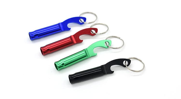 2 In 1 Beer Bottle Opener Portable Aluminum Alloy Whistle thumbnail 4