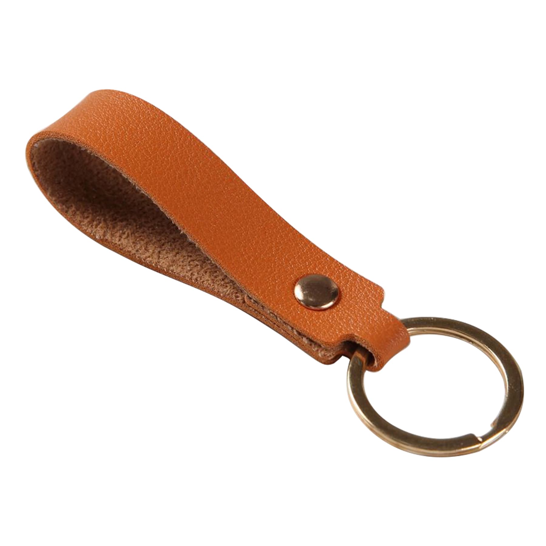 Leather Loop Keychain thumbnail 3