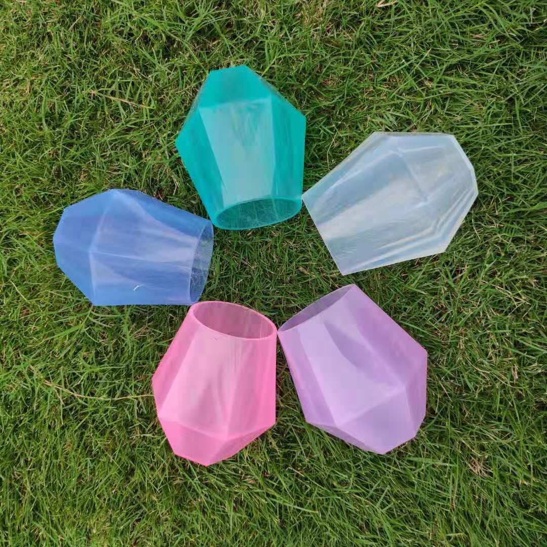 10oz Diamond Silicone Wine Glass thumbnail 9