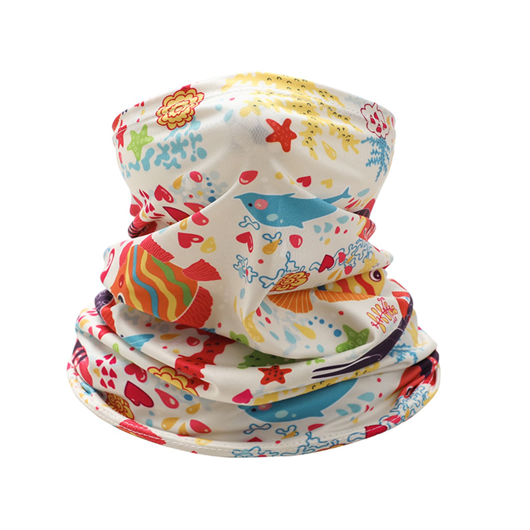 9"x20" Single Layer Lycra Full Color Tube Neck Gaiter thumbnail 5