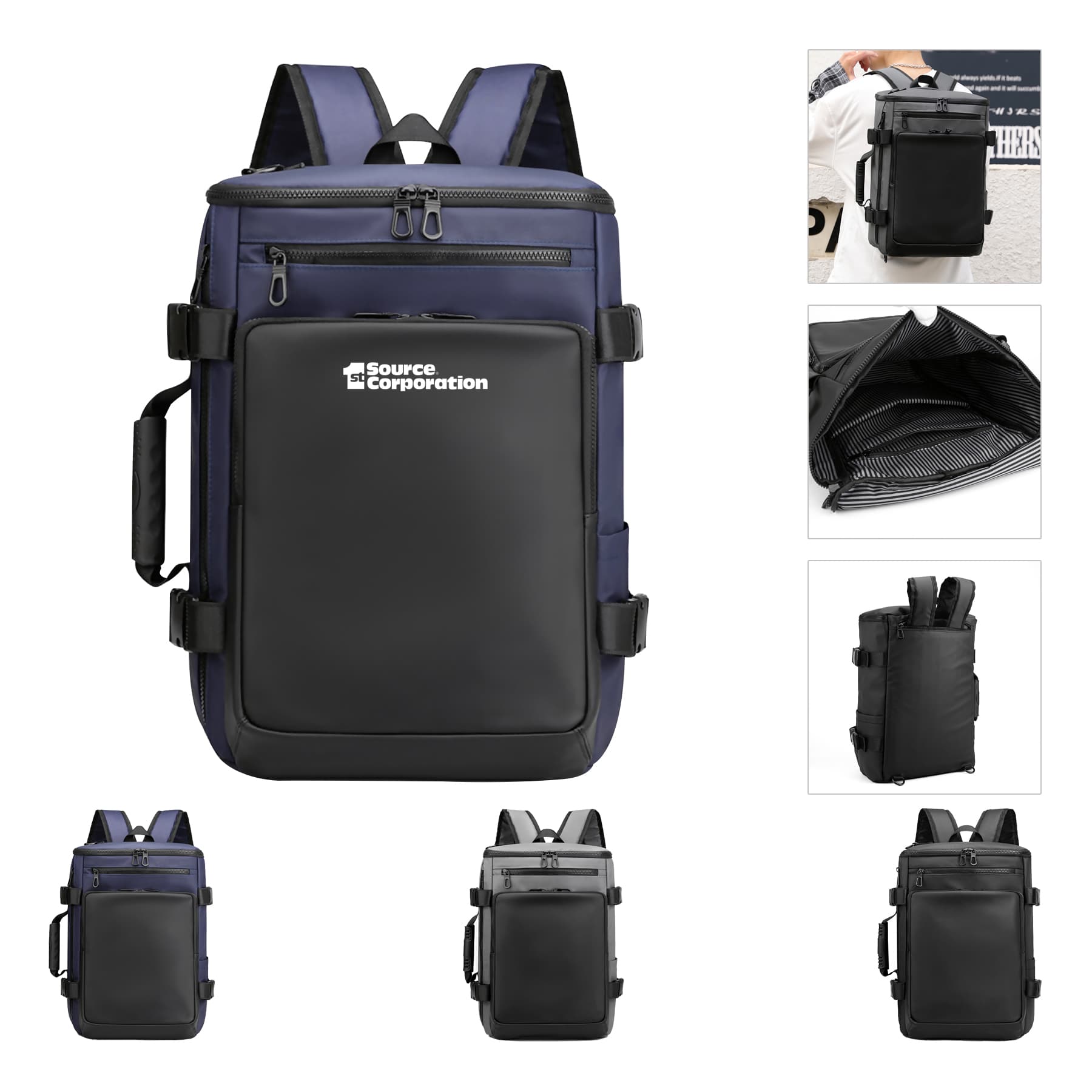 Travel Business Laptop Backpack Tote Bag