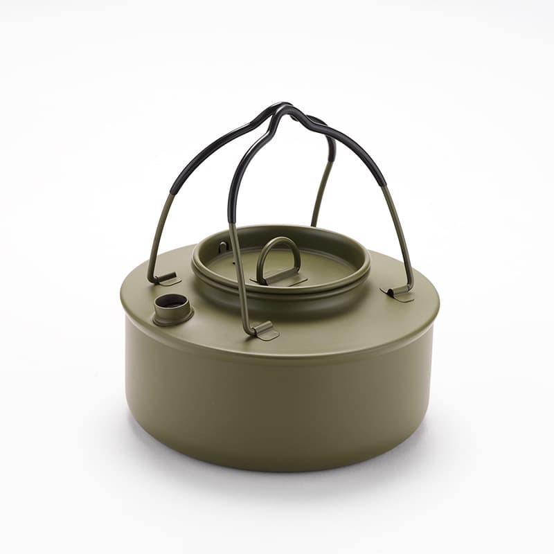 31.6oz stainless steel camping kettle thumbnail 3