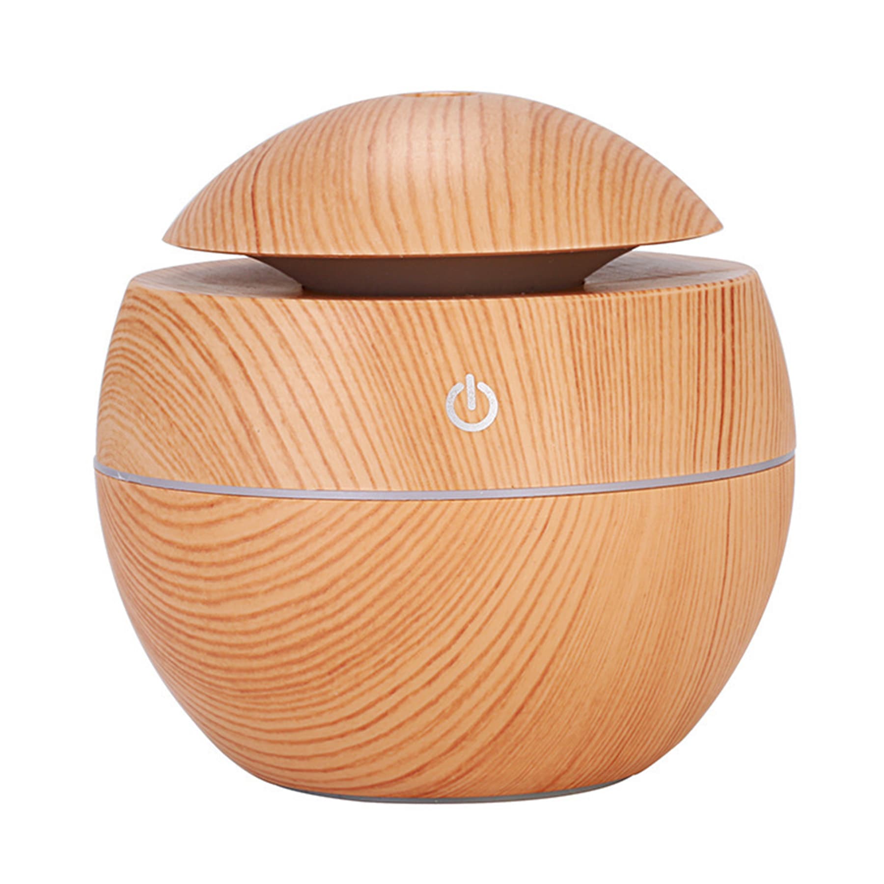 Wood Grain Round Electric Humidifier Aroma Diffuser thumbnail 6