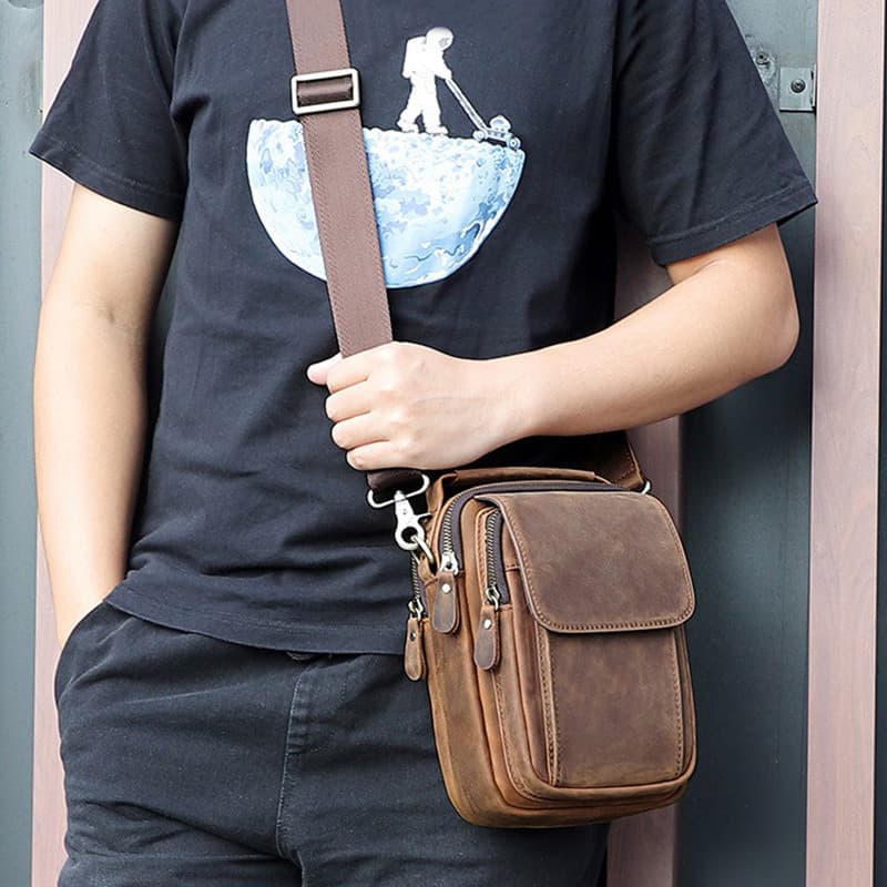 Leather Wearable Cross-body bag thumbnail 2