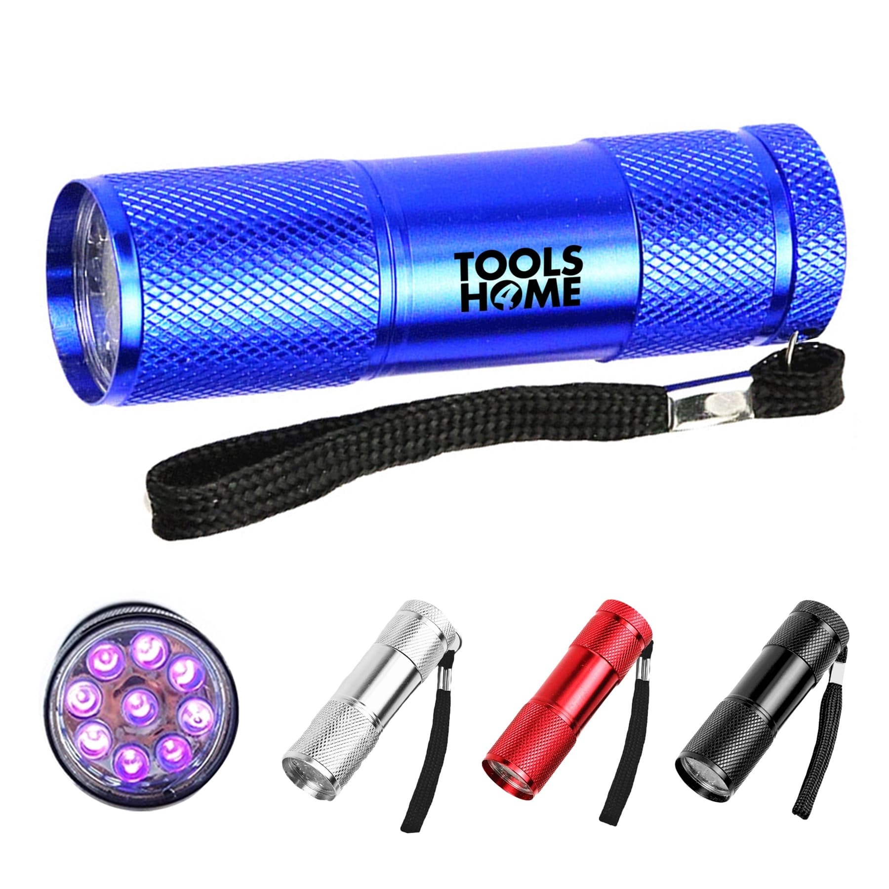 Cylindrical Aluminium Alloy Mini Torch Flashlight thumbnail 4