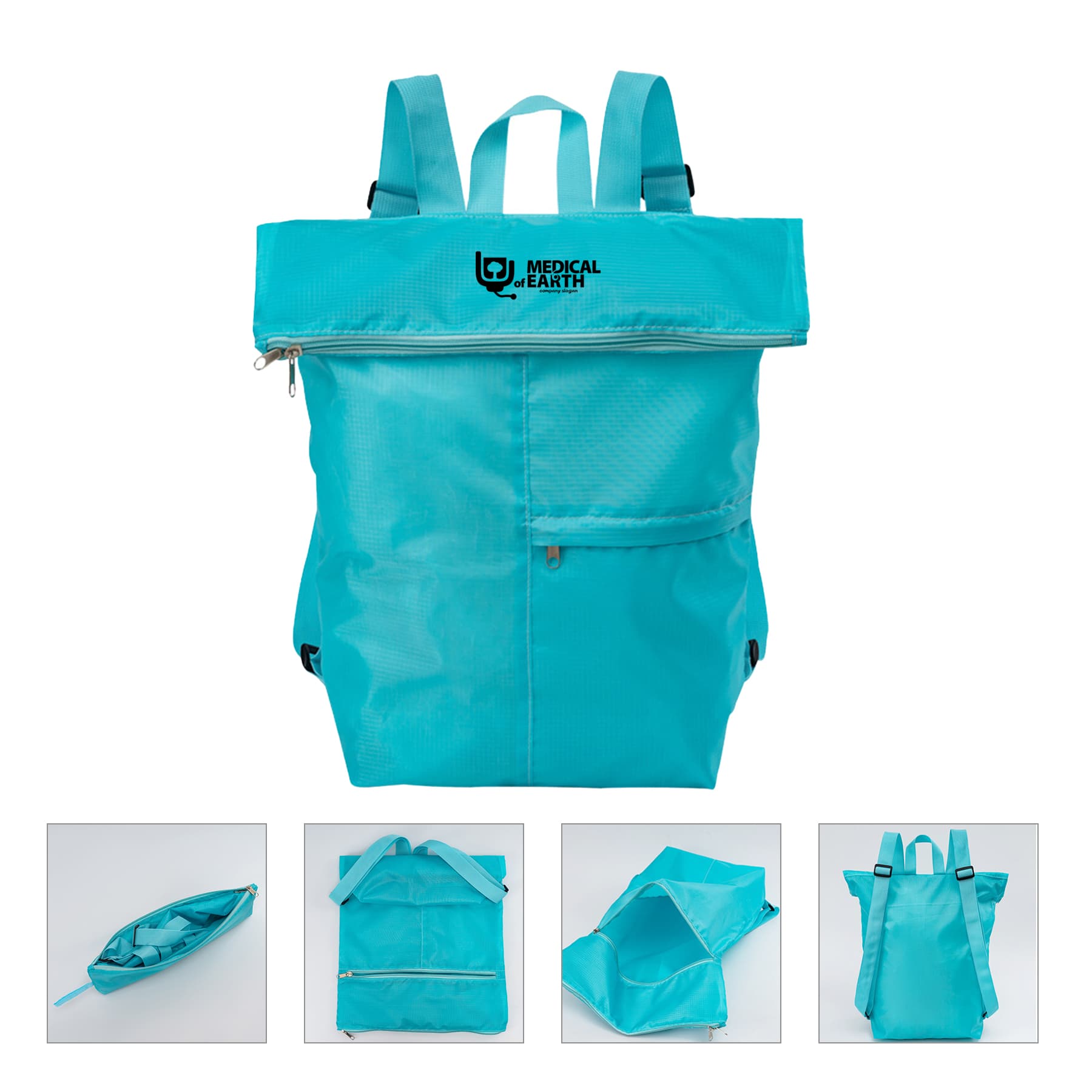 Extra Large Capacity Portable Folding Customized Backpack