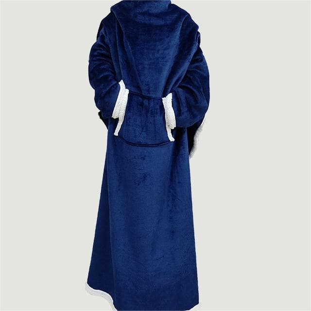 Oversized Luxury Thick Flannel Wearable Blanket