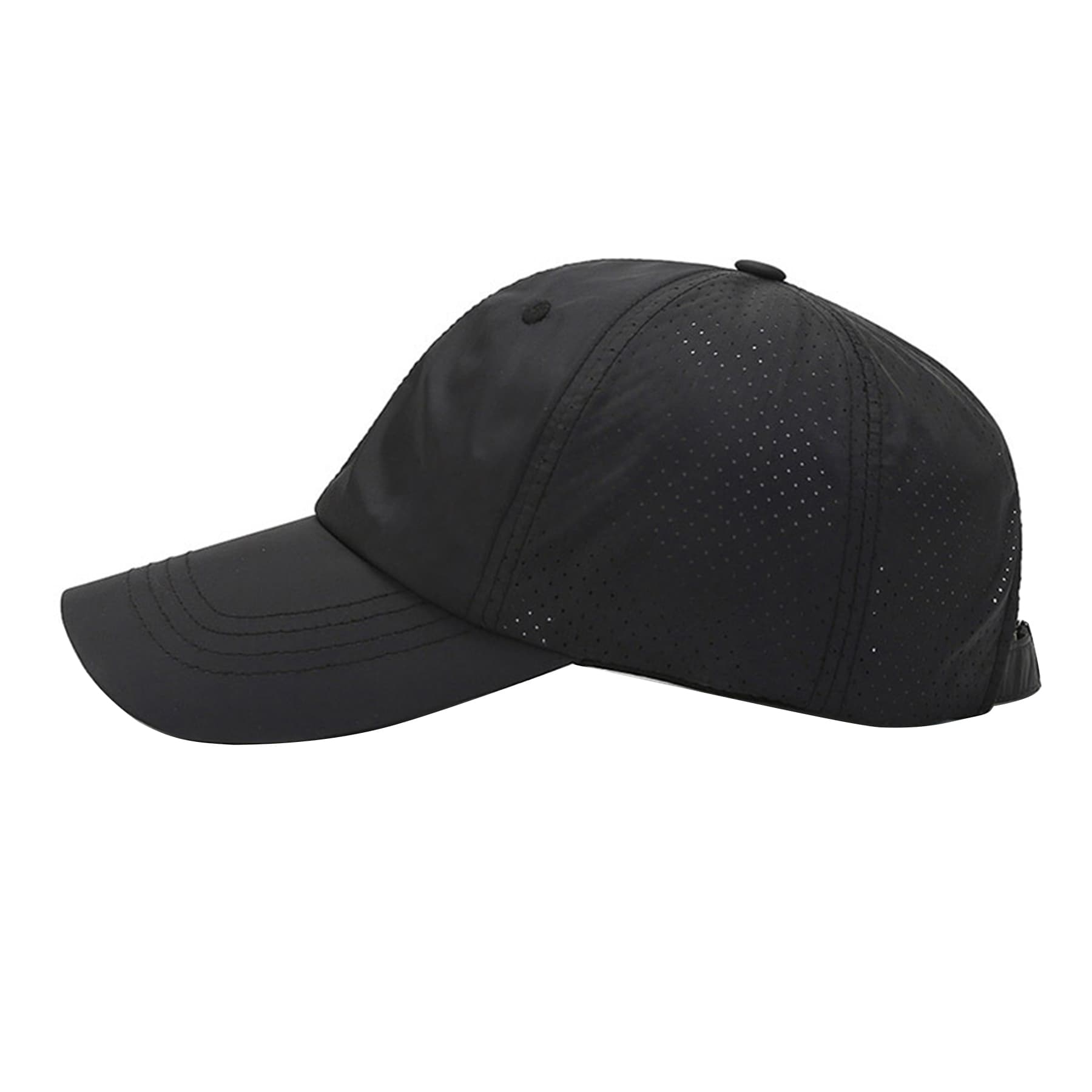 Womens Criss Cross Ponytail Baseball Cap thumbnail 2
