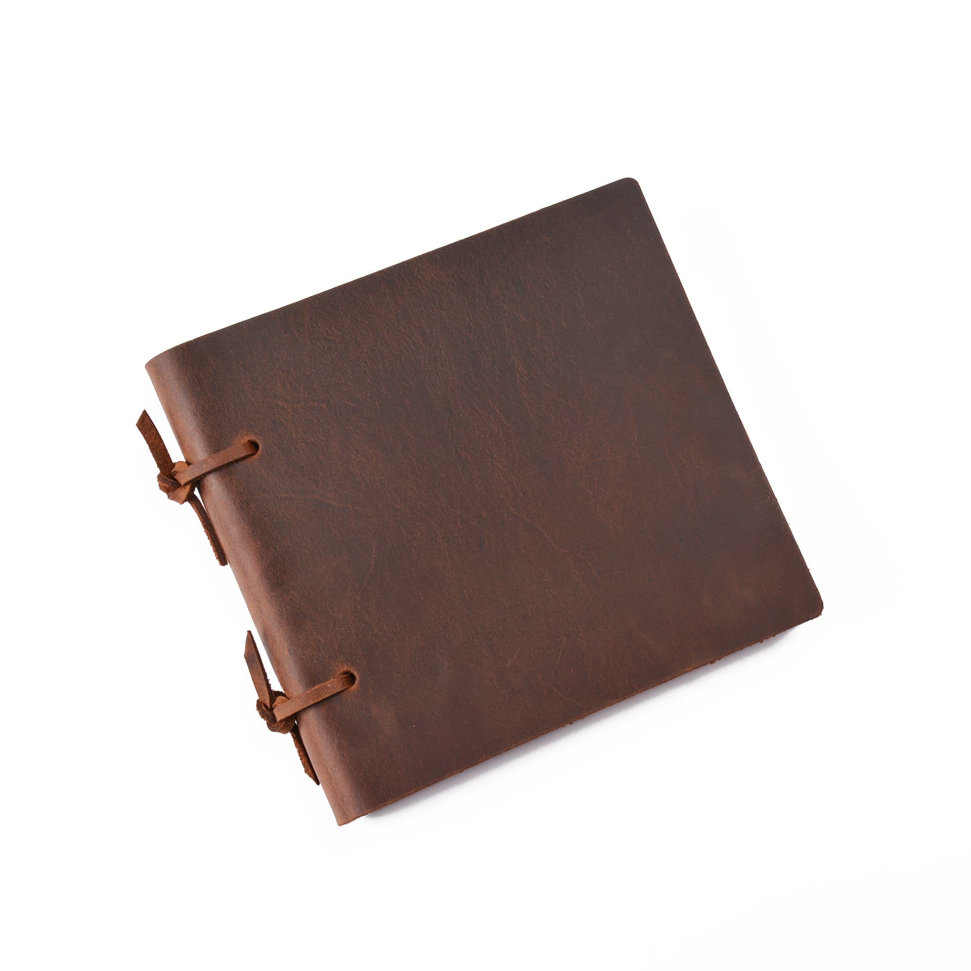 Genuine leather strap notebook thumbnail 2