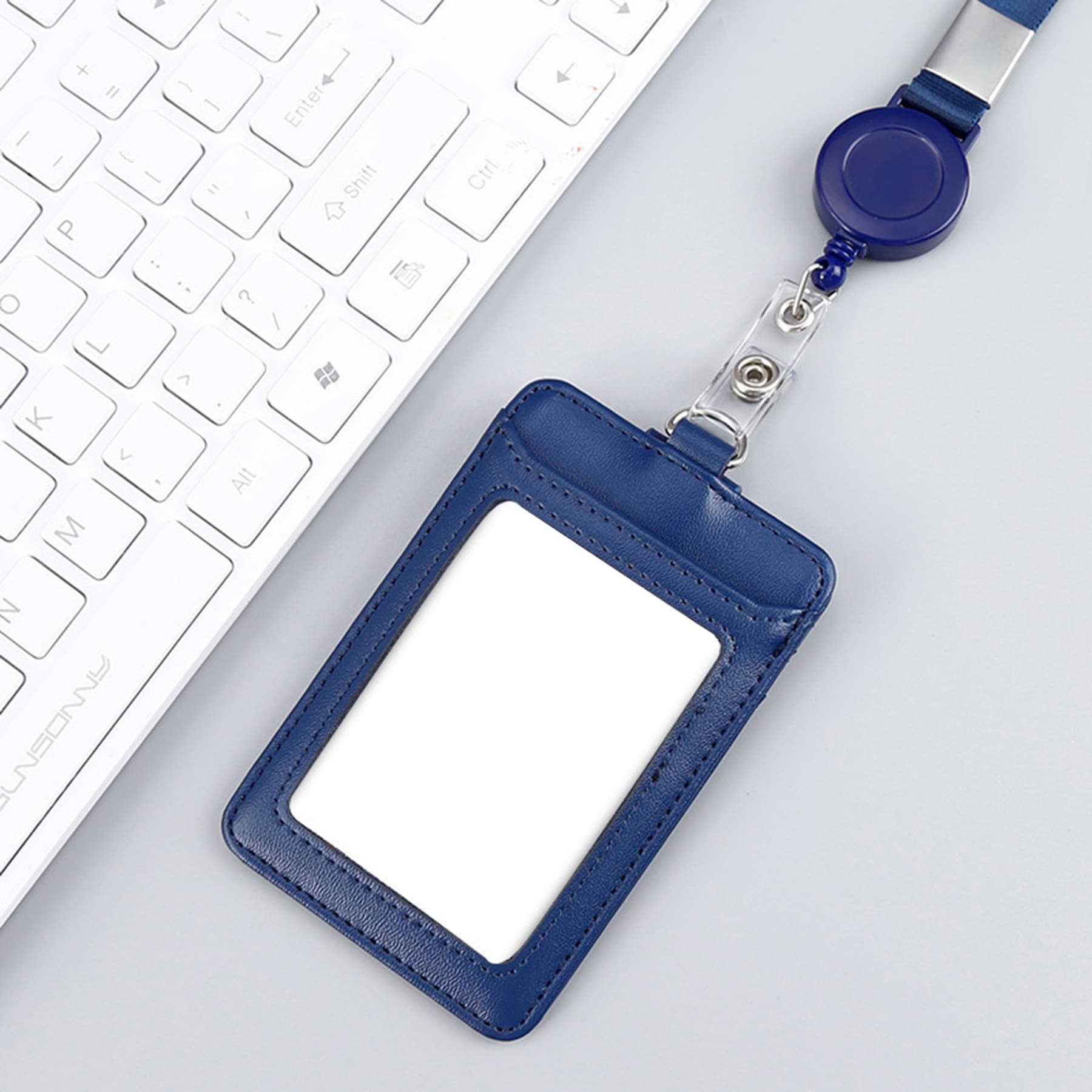 ID Badge Holder With Retractable Lanyard thumbnail 8