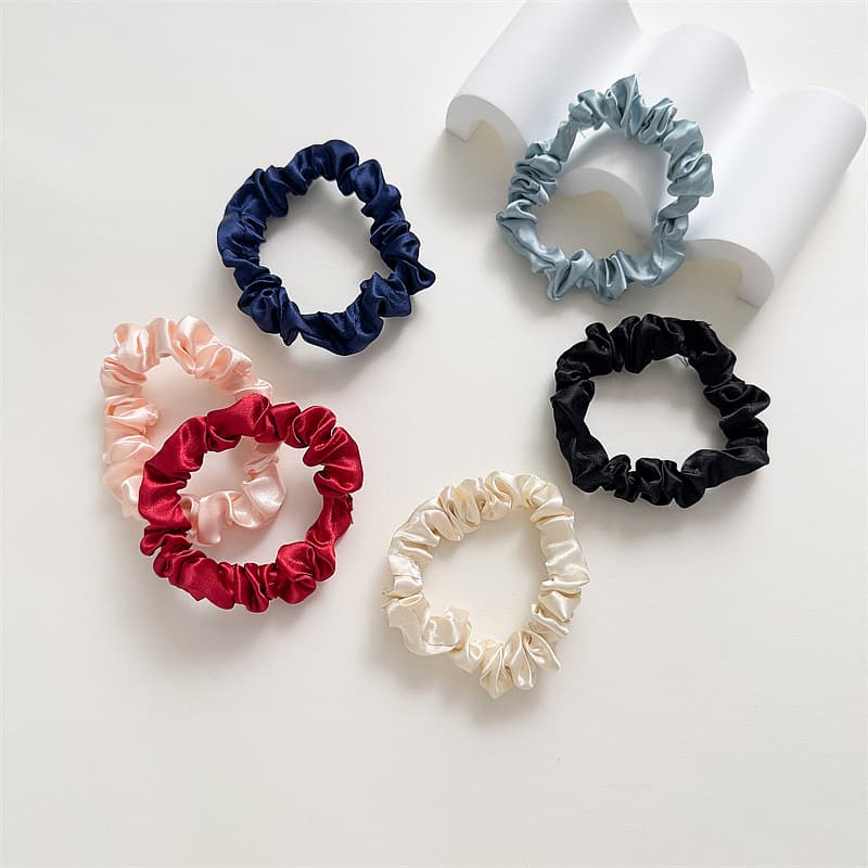 Satin Hair Ties 6 Pack thumbnail 3