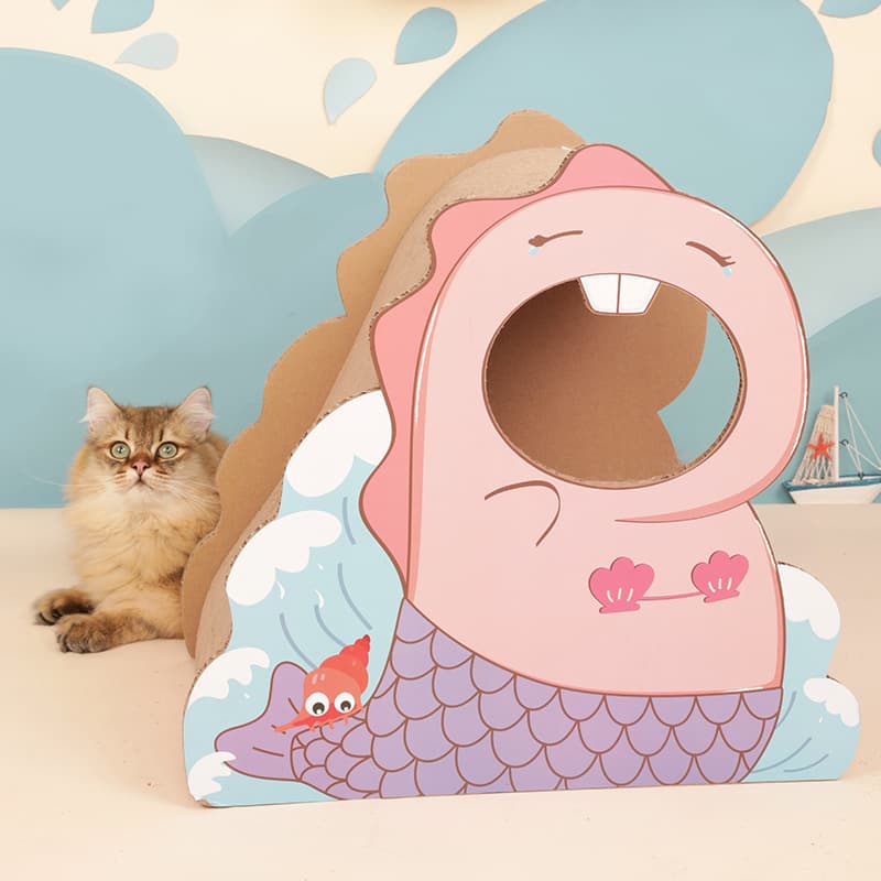 Corrugated Paper Cat Scratch Board Pet Toy thumbnail 7