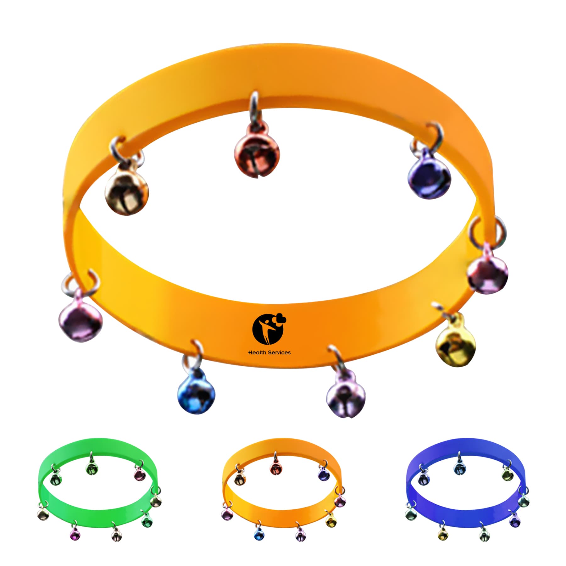 Silicon Jingle Bell Bracelet