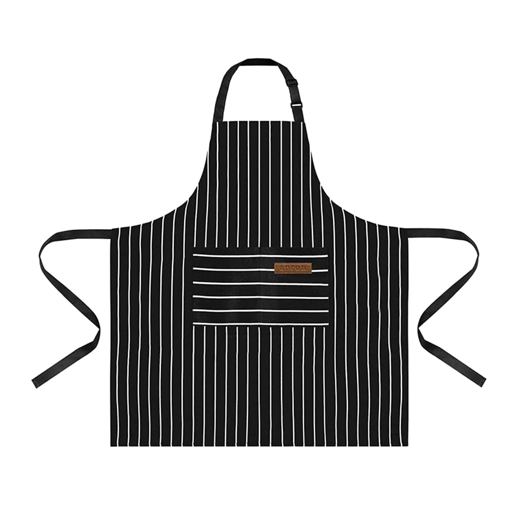 Striped Apron with Two Pockets thumbnail 3
