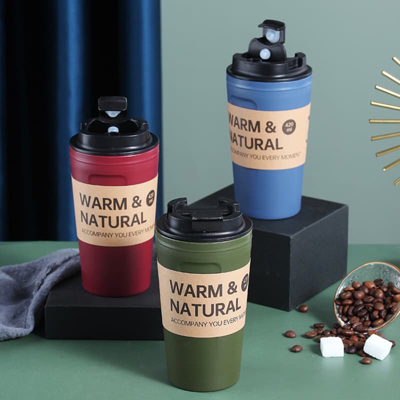 Reusable Coffee Cup With Lid thumbnail 4