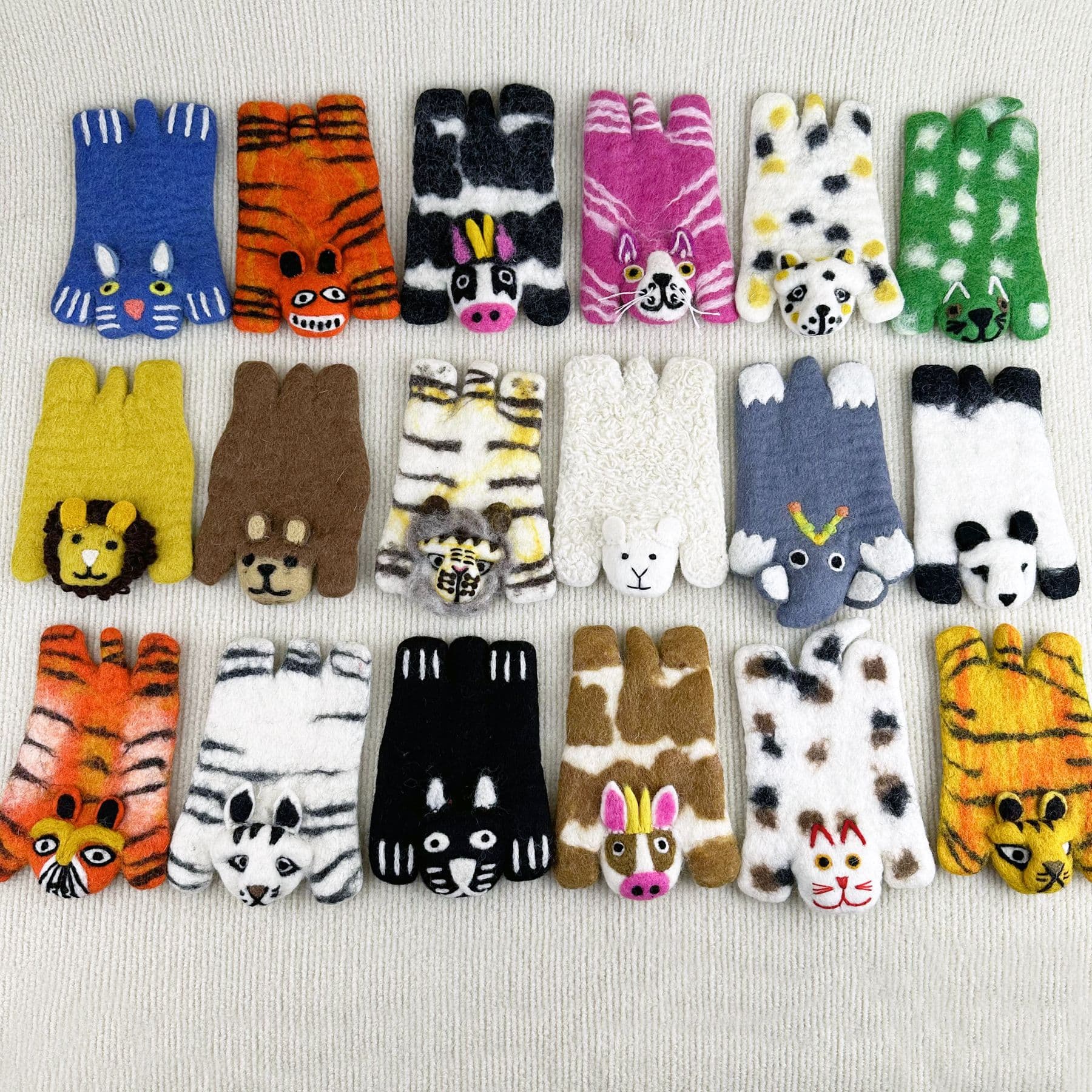 Wool Felt Animal Shape Coaster thumbnail 4