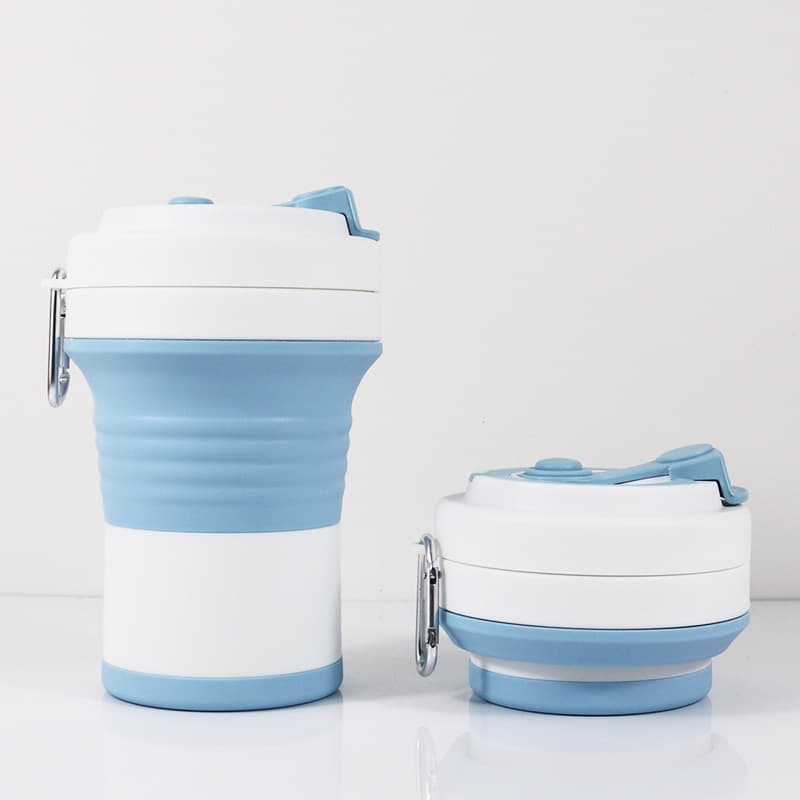 Folding Travel Sealed Silicone Water Cup