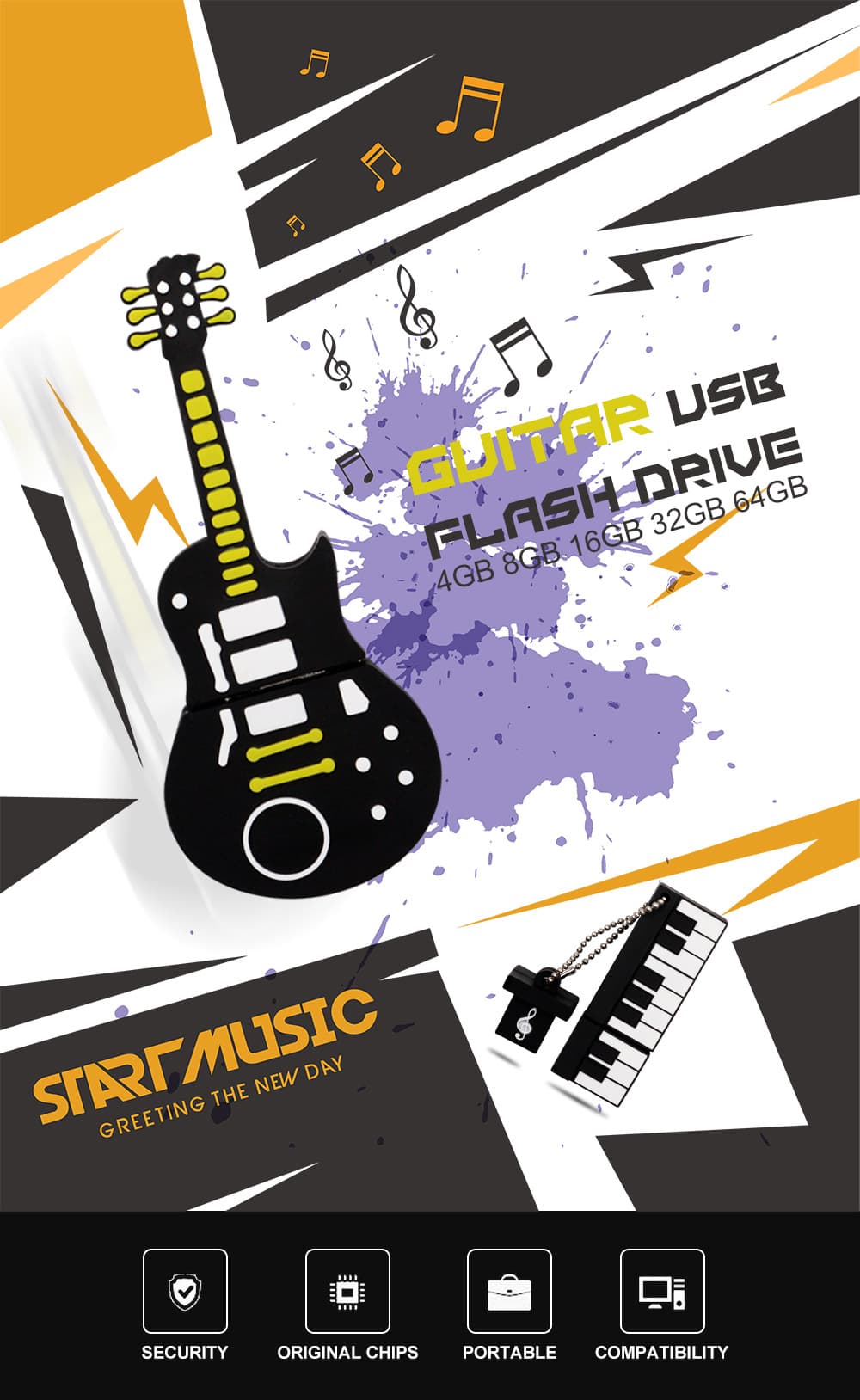 Novelty Custom Shape Design 8Gb Usb Flash Drive thumbnail 2