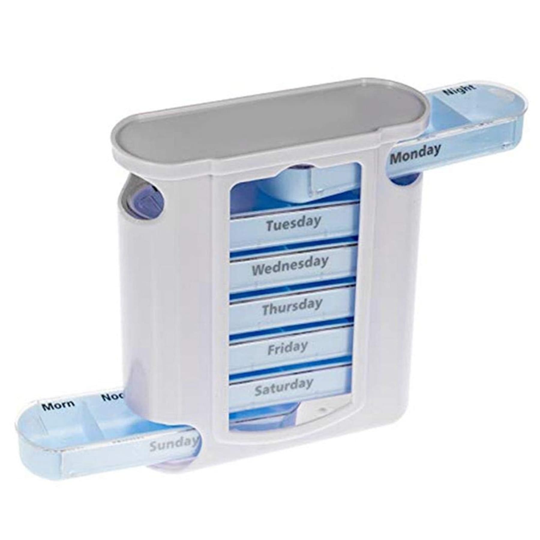 Pill Box Portable Tablets Medicine Dispenser thumbnail 6