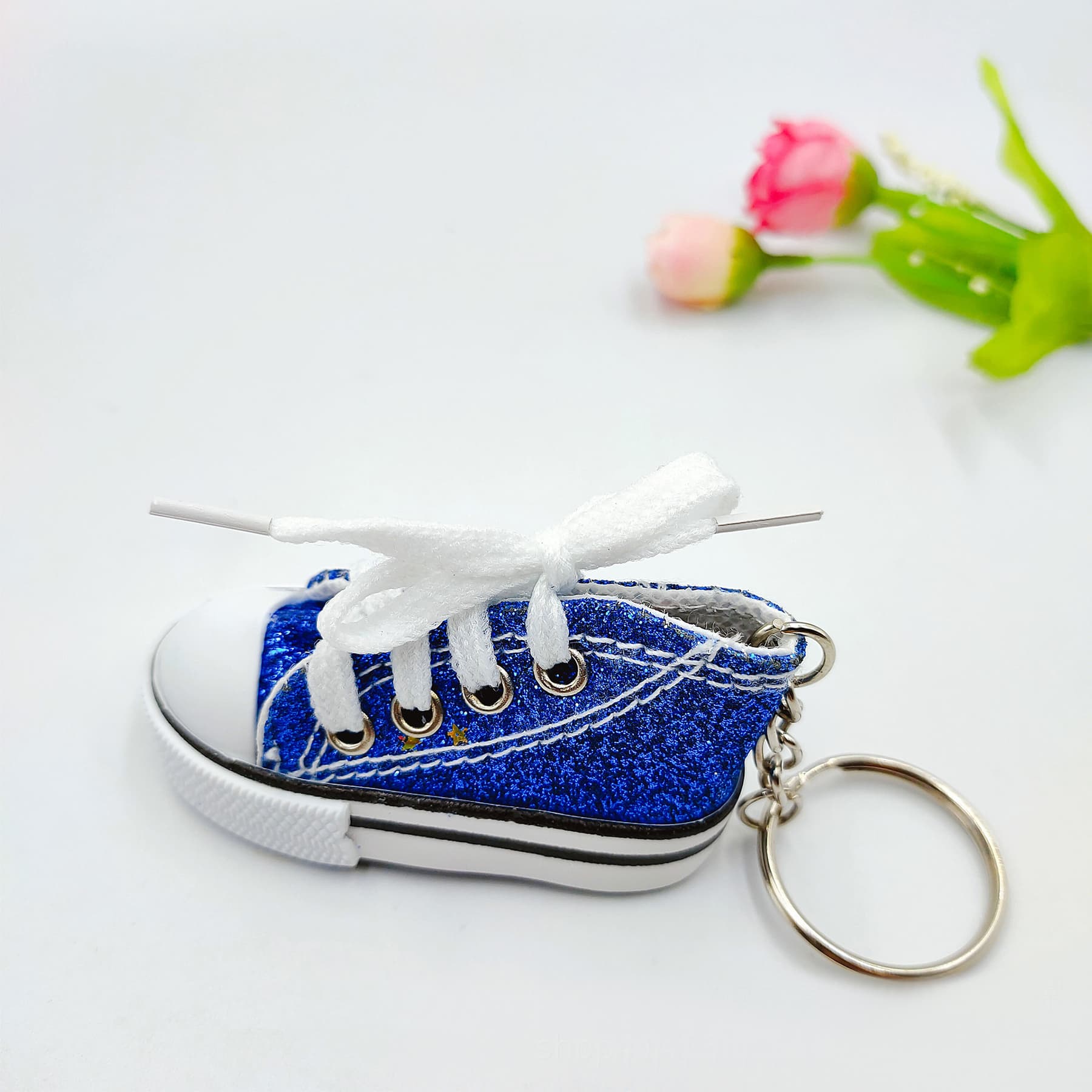  Canvas Sneaker Keychains