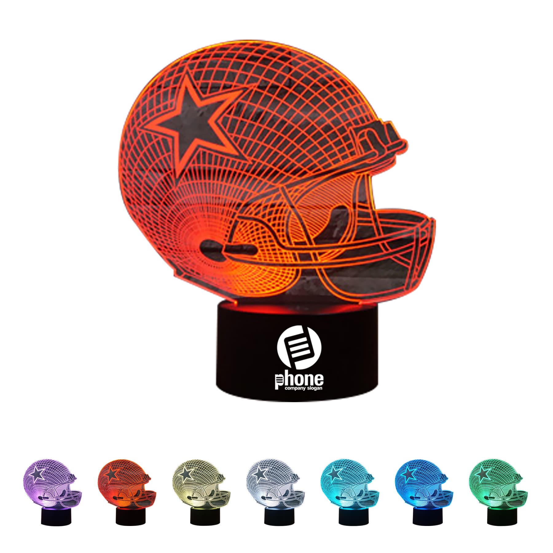 Custom Shape 3D Led Night Light