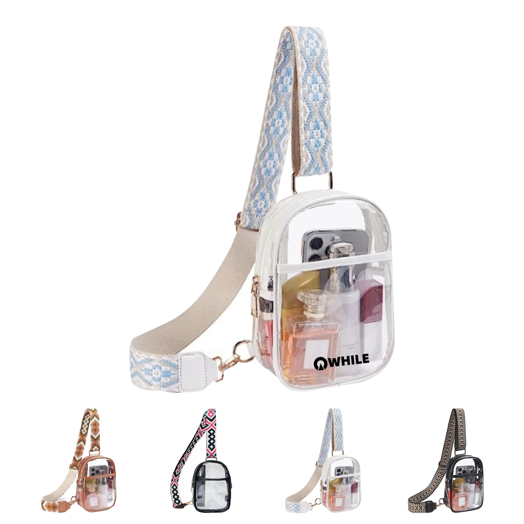 Stadium Approved Clear Sling Bag