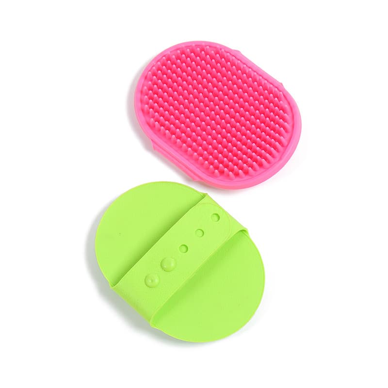 Pet Grooming Brush Glove Dog Scrubber thumbnail 2
