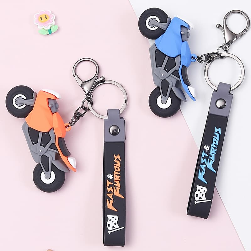 Motorcycle Logo Key Chain thumbnail 5