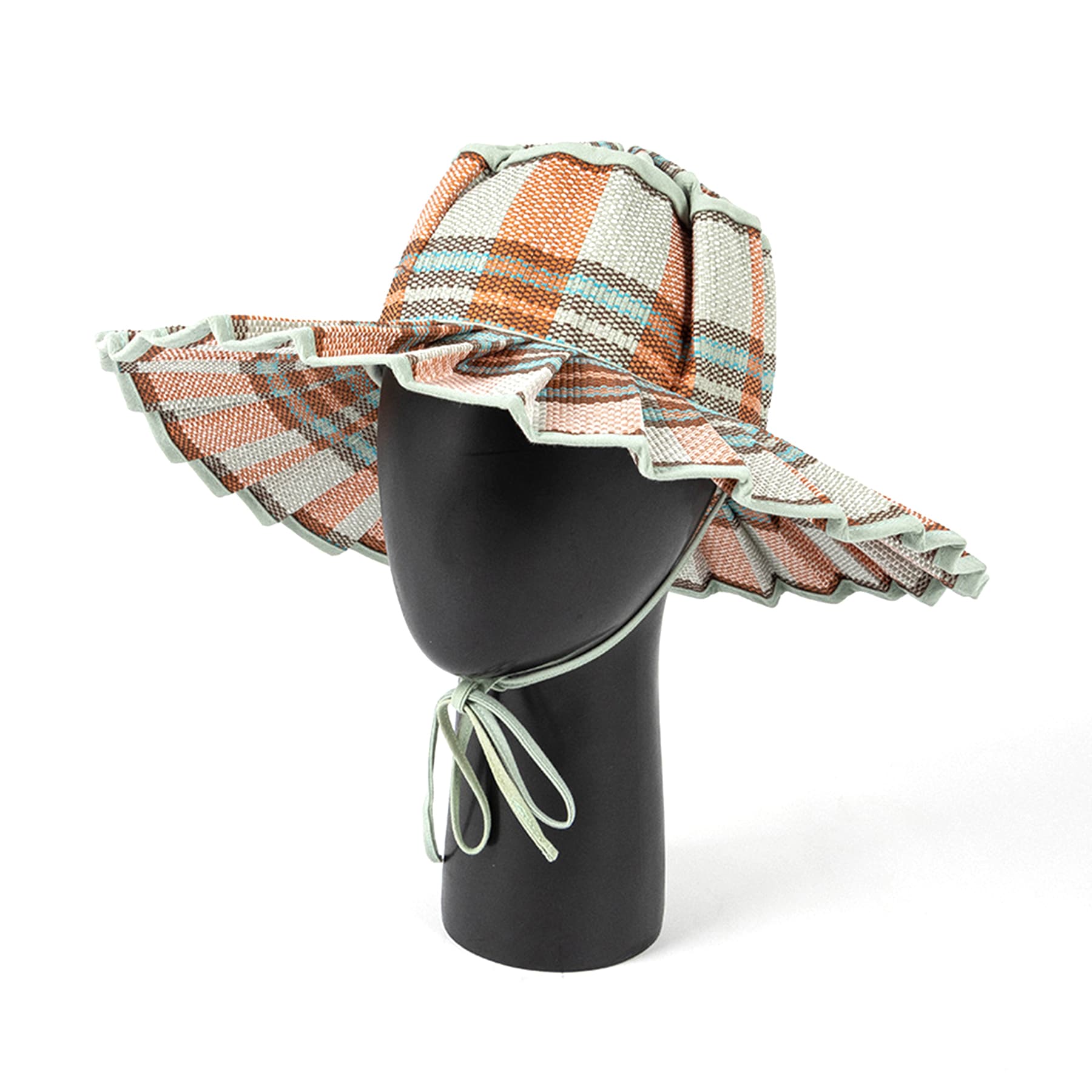 New Pleated Staw Hat thumbnail 5