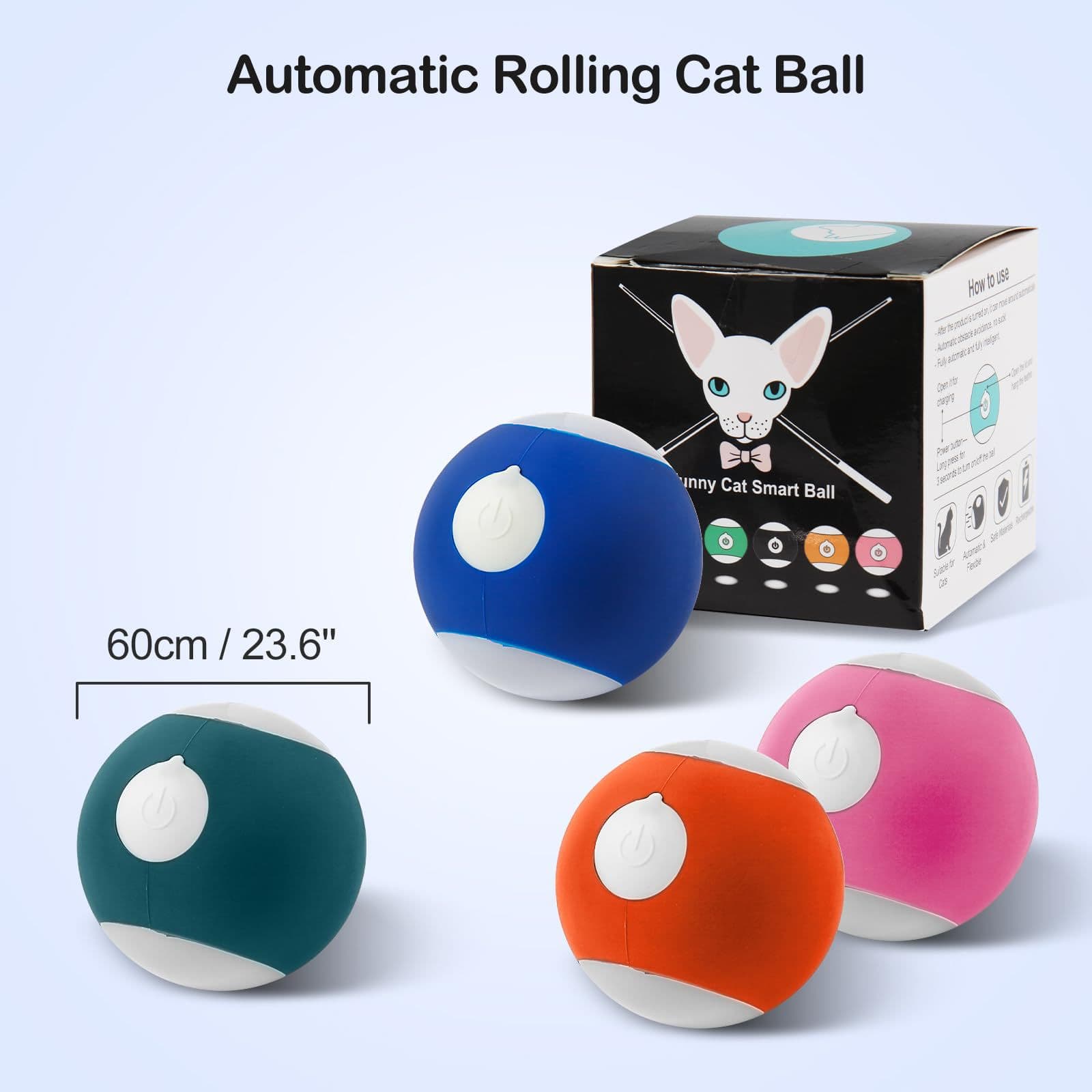 Automatic Cat Toys Interactive Kitty Ball thumbnail 4