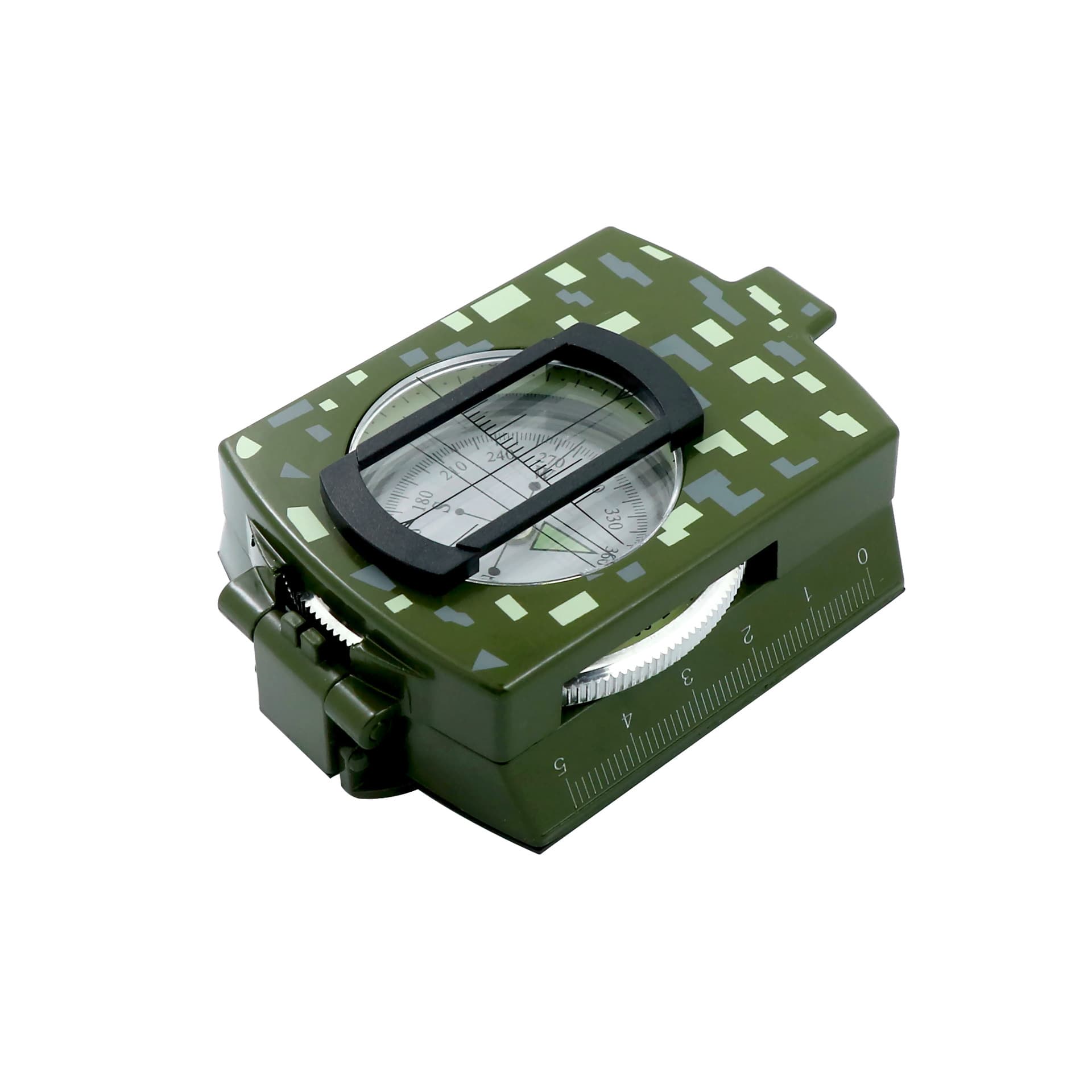 Versatile Military Green Compass thumbnail 3